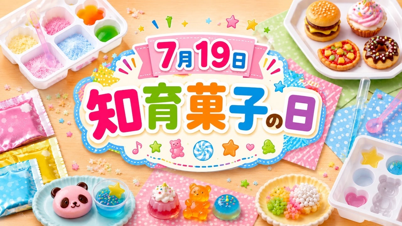 7月19日・知育菓子の日