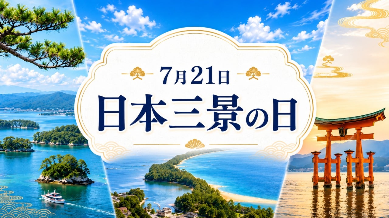 7月21日・日本三景の日