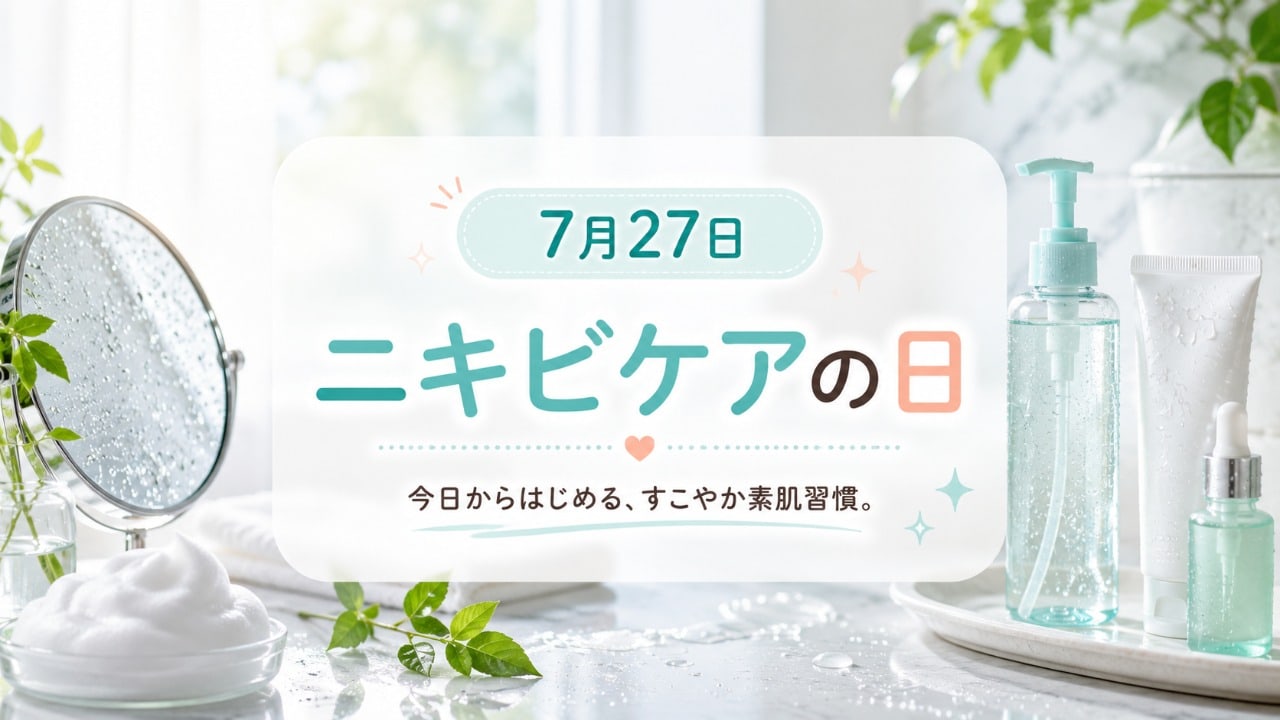 7月27日・ニキビケアの日