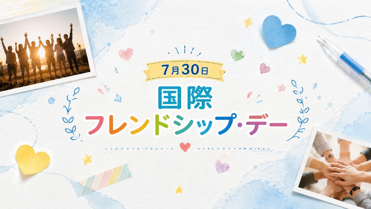 7月30日・国際フレンドシップ・デー