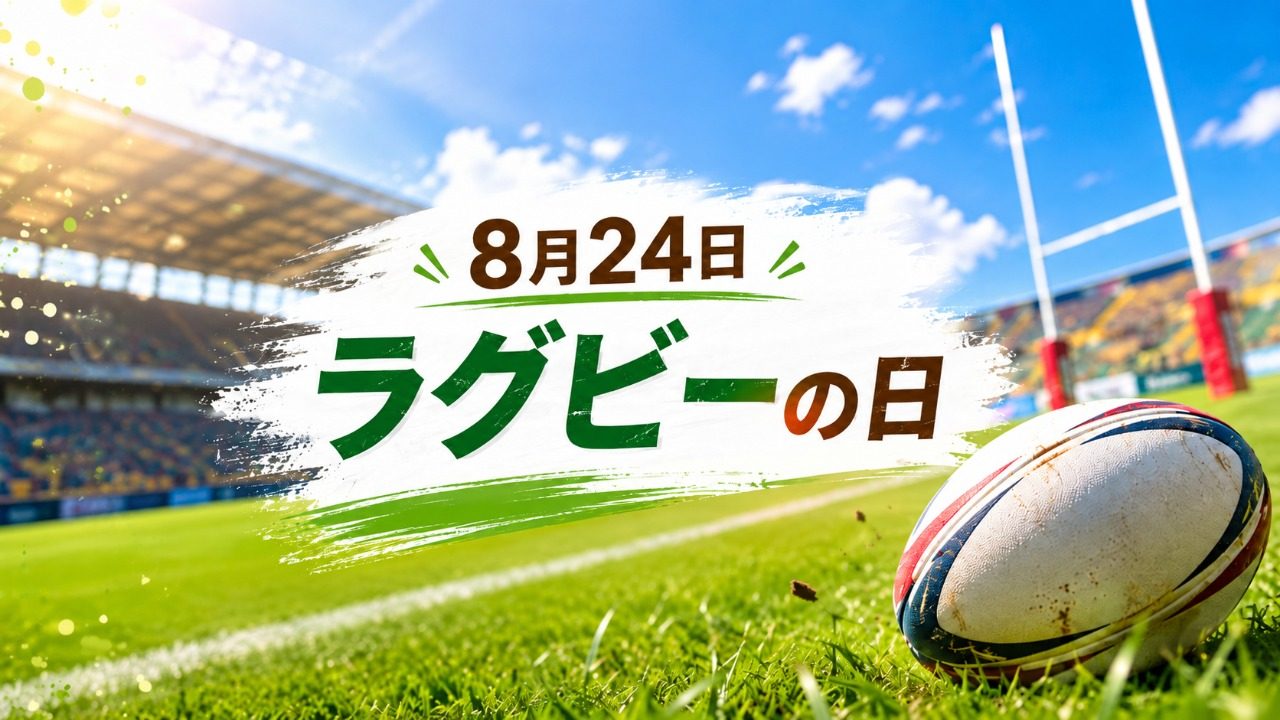 8月24日・ラグビーの日