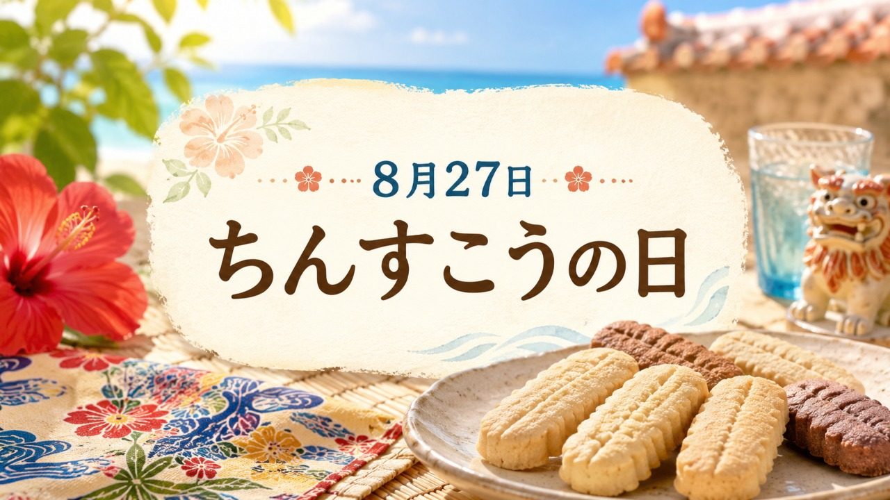 8月27日・ちんすこうの日