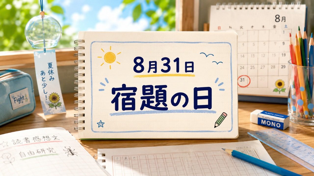 8月31日・宿題の日
