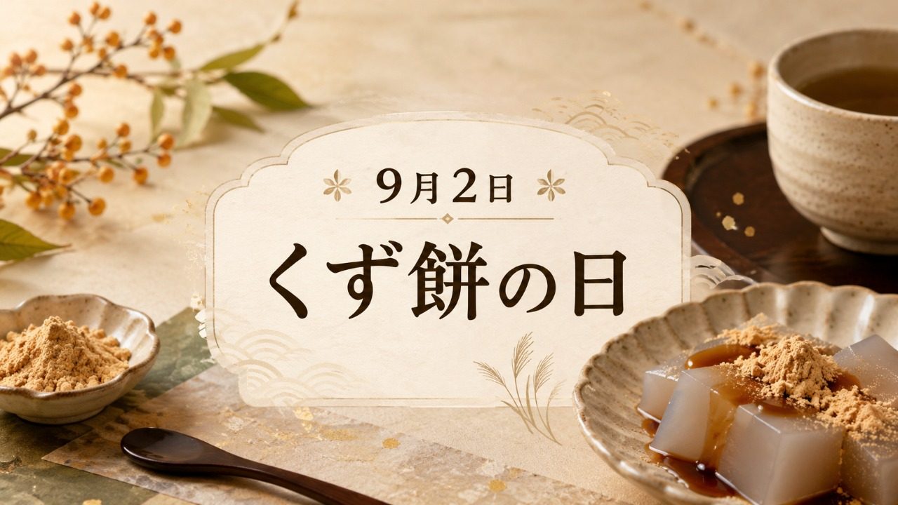9月2日・くず餅の日