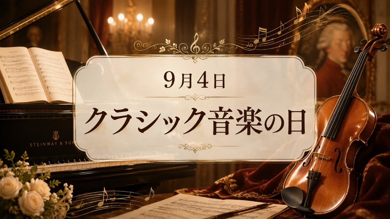 9月4日・クラシック音楽の日