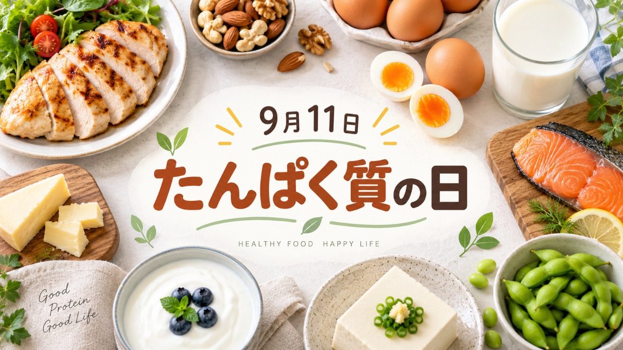 9月11日・たんぱく質の日