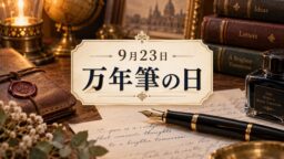 9月23日・万年筆の日