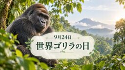 9月24日・世界ゴリラの日