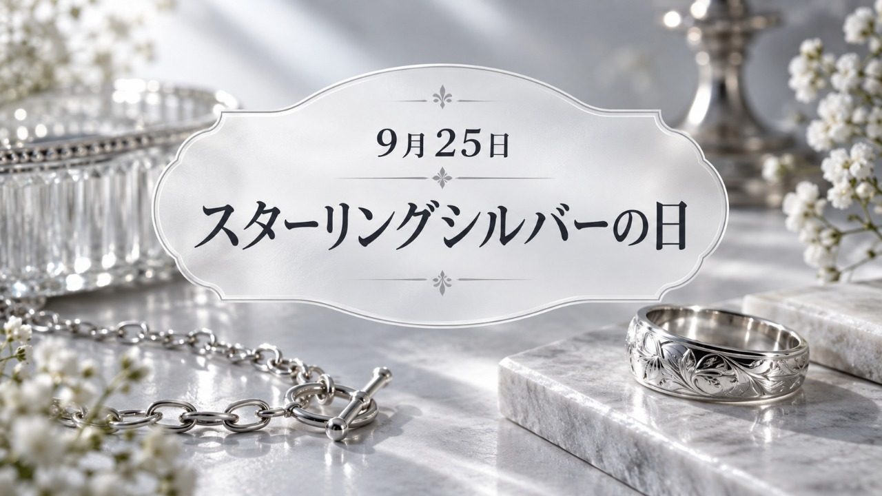 9月25日・スターリングシルバーの日