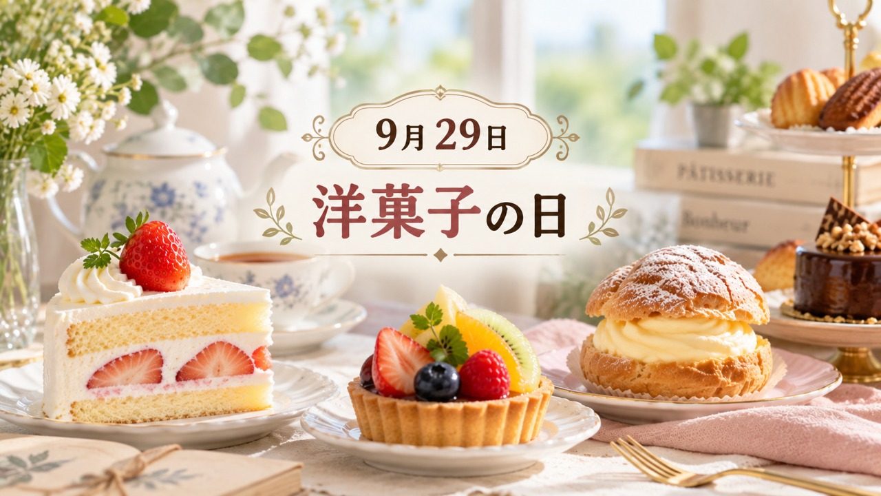 9月29日・洋菓子の日