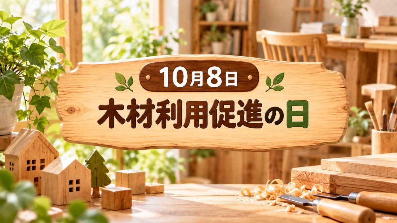 10月8日・木材利用促進の日