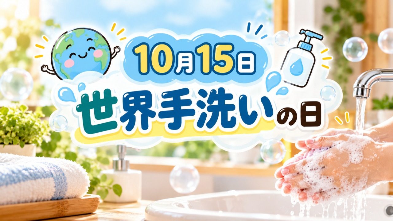 10月15日・世界手洗いの日
