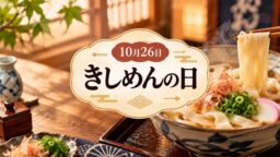 10月26日・きしめんの日